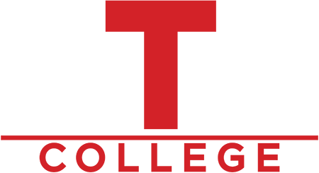 ATA College - white logo